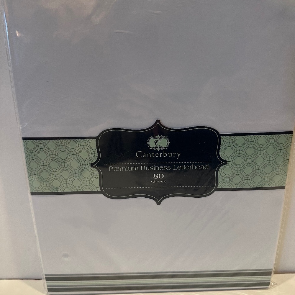 Canterbury Premium Business Letterhead